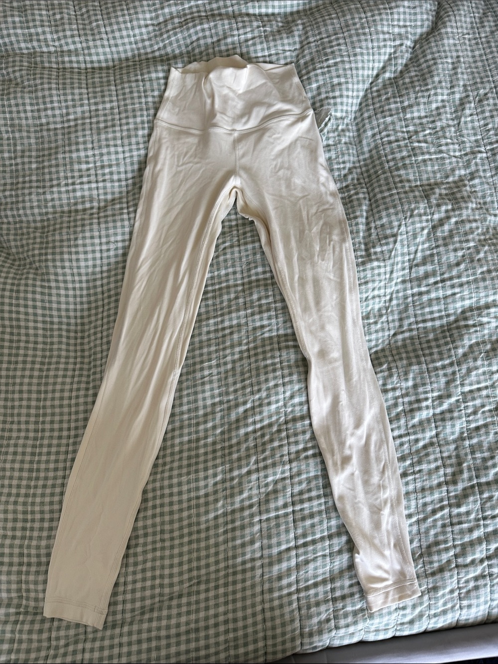 lululemon athletica High-Waist Cream Leggings